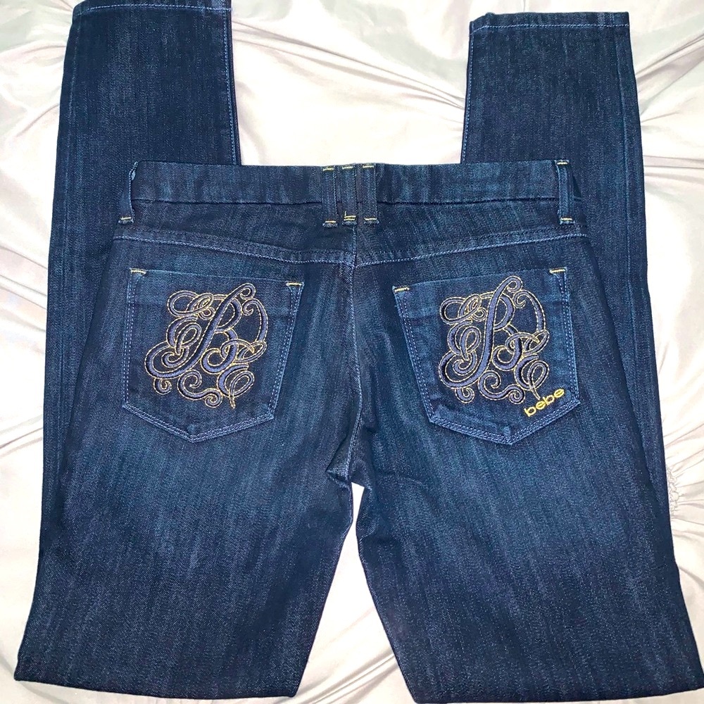 Bebe premium denim skinny jeans